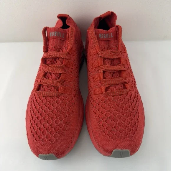 NOBULL Men's Knit‎ Runner Red Size US 9.5 / EUR 43